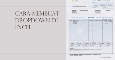 Cara Membuat Dropdown di Excel